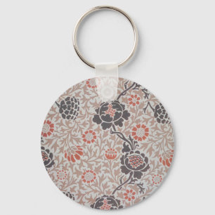 Llavero Libro de fondo sobre el Grafton William Morris Flo