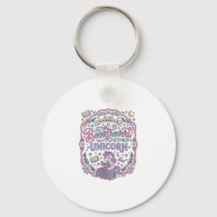 Llavero Libro de Unicornio Divertido Regalo Diseño