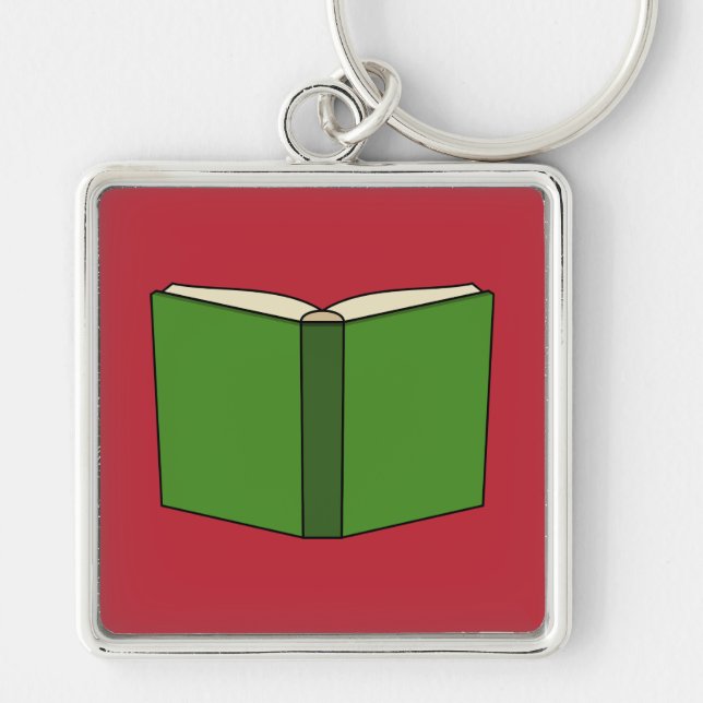 Llavero Libro Verde personalizado (Frente)