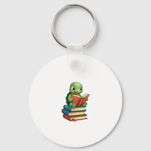 Llavero Libros de lectura de tortugas adorables (3)
