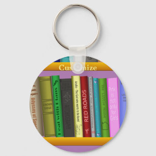 Llavero Libros en estantes Thunder_Cove