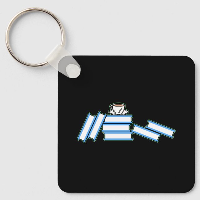 Llavero Libros - Libros y equipo (Anverso)