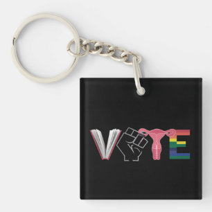 Llavero Libros prohibidos por los derechos de las mujeres