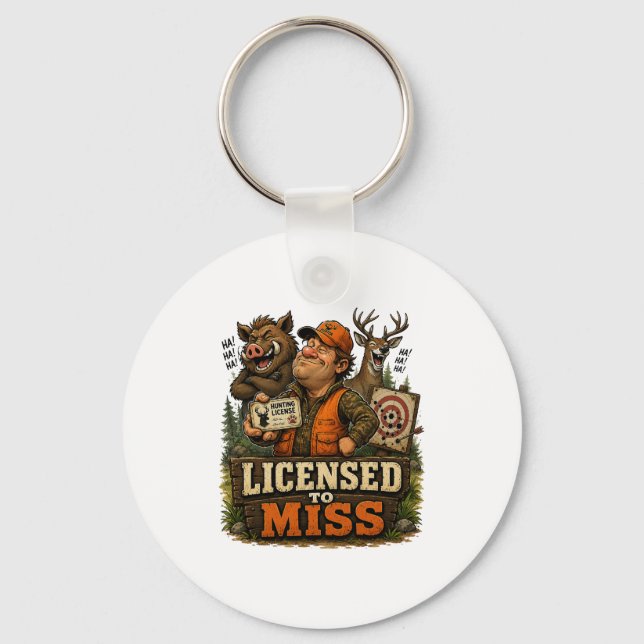 Llavero Licensed To Miss (Anverso)