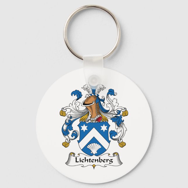 Llavero Lichtenberg Family Crest (Anverso)