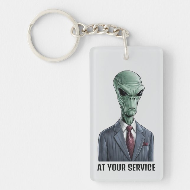 Llavero Líder alienígena (Frente)