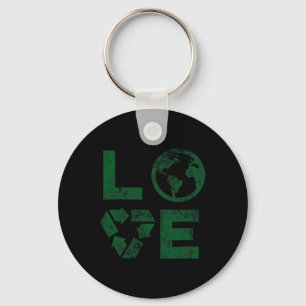 Llavero Liebe Earth Day 90s Niños Reciclados Vintage O T