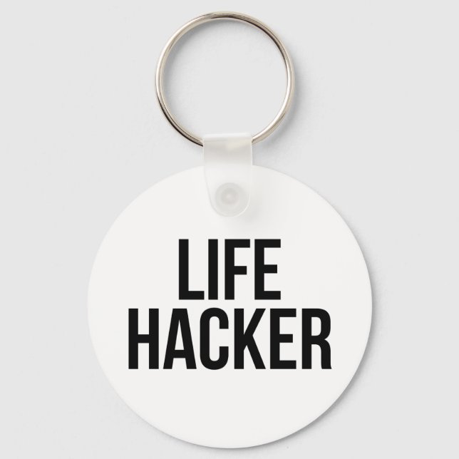 Llavero Life Hacker (Anverso)