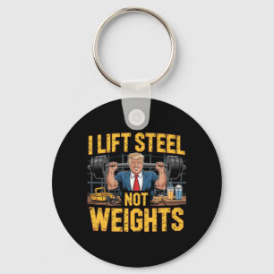 Llavero Lift Steel Not Weights Trump Masculine Job Ironw