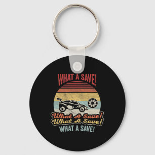 Llavero Liga de Fútbol de Coche Retro Vintage Qué Salvada 