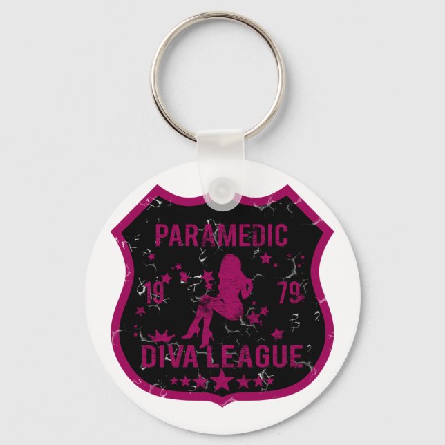 Llavero Liga Paramédica de Divas (Anverso)