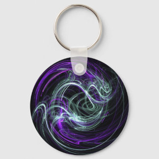 Llavero Light Within - Violet & Indigo Swirls