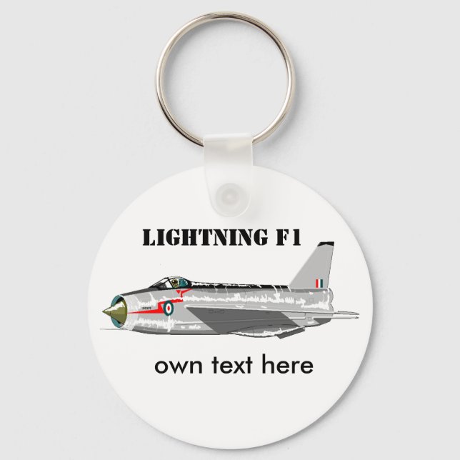 Llavero Lightning F1 (Anverso)