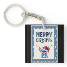 Lil Blue Cutie dice "Feliz Navidad"