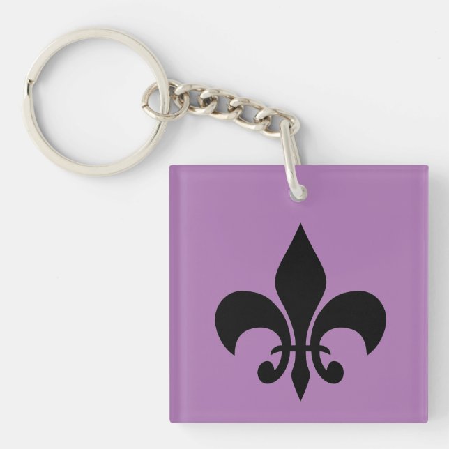 Llavero Lilac Fleur de Lis (Frente)