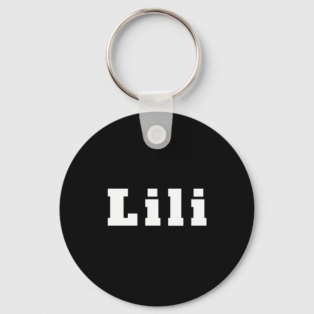 Llavero Lili (Anverso)