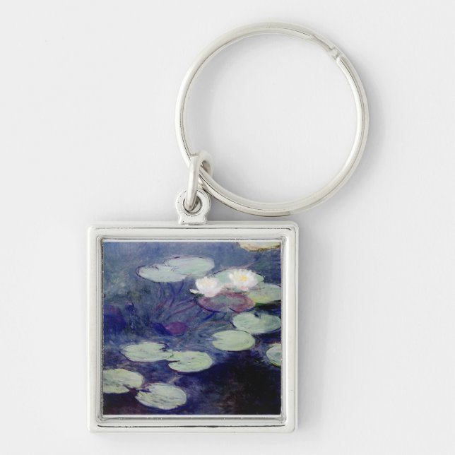 Llavero Lilies de agua rosada: 1897-99 de Monet (Frente)
