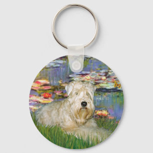 Llavero Lillies 2 - Wheaten Terrier 1
