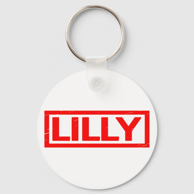 Llavero Lilly Stamp (Anverso)