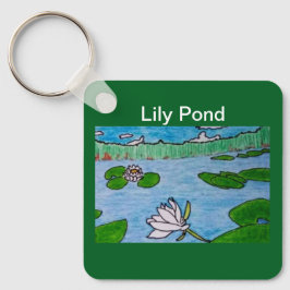 Llavero Lily Pond Forest Green