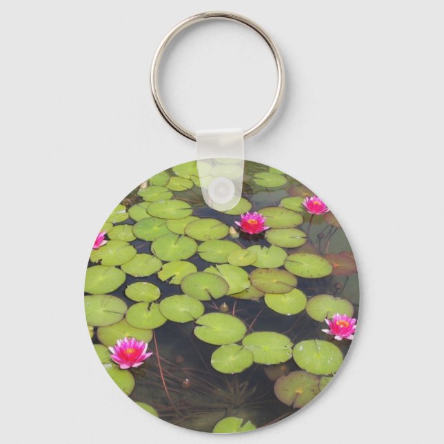 Llavero Lilypads y Water Lilis (Anverso)