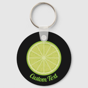 Llavero Lime Slice Keychain