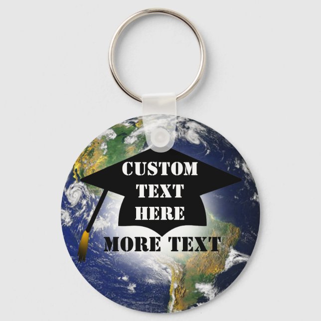 Llavero Límite De Graduación De personalizados En La Caden (Anverso)