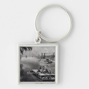 Llavero Límite rio abajo