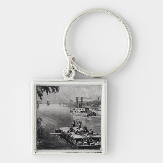 Llavero Límite rio abajo (Frente)