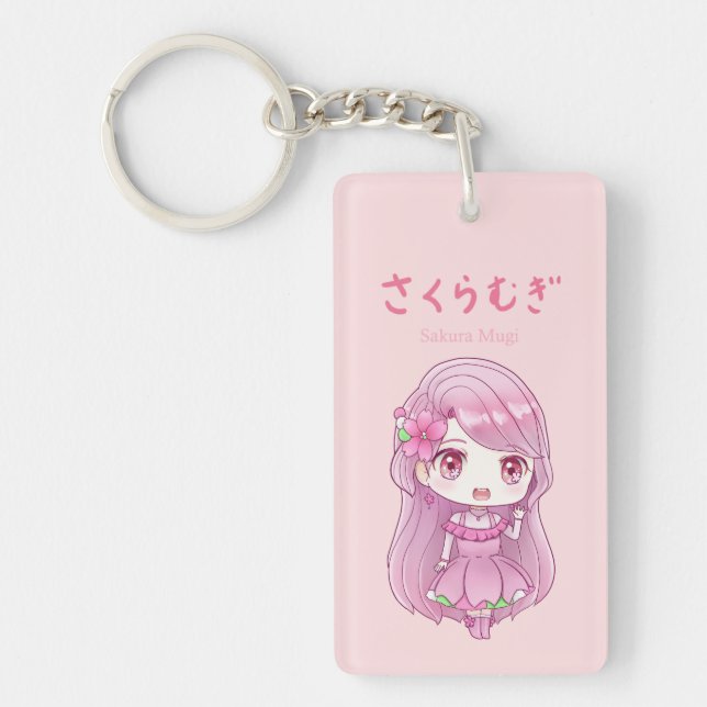 Llavero [Limited-time product] Sakura Mugi Keychain (Frente)