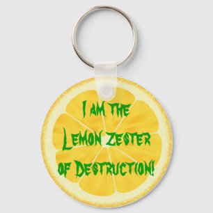 Llavero ¡Limón Zester de la destrucción!