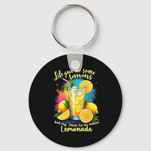 Llavero Limonada Biblia La Vida Me Dio Algunos Limones Jes