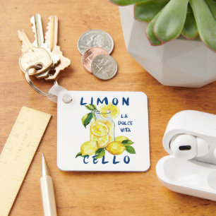 Llavero Limoncello La Dolce Vita Recuerdo Amante de Italia