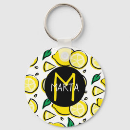 Llavero Limones - Tutti Frutti - ¡Con tu nombre!