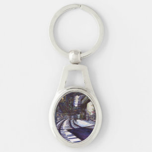 Llavero Limpiando el piano