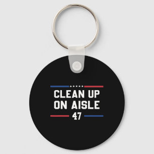 Llavero Limpieza De Aisle 47 Anti Trump 8647 86 47 Impeach