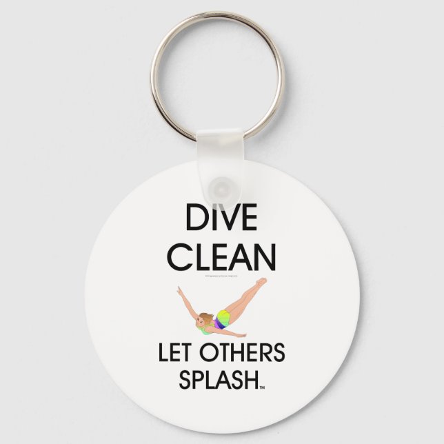 Llavero Limpieza de buceo TOP (Anverso)