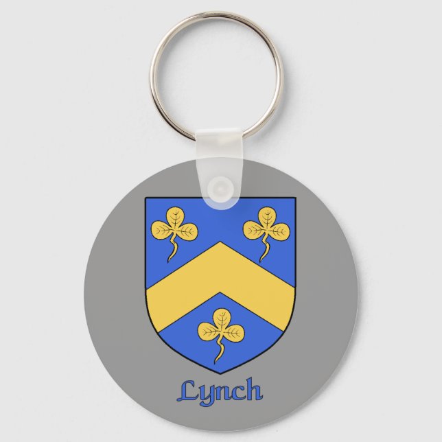 Llavero Linch Family Shield Keychain (Anverso)