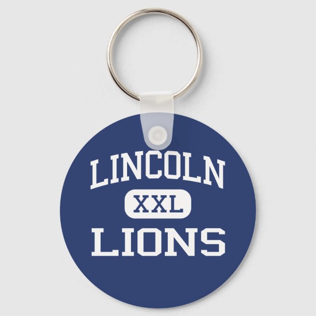 Llavero Lincoln - Leones - High - Jersey City New Jersey (Anverso)