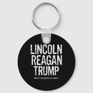 Llavero Lincoln, Reagan y Trump - Presidentes favoritos