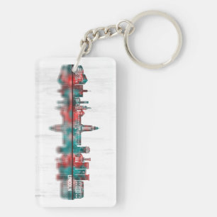 Llavero Lincoln USA Skyline