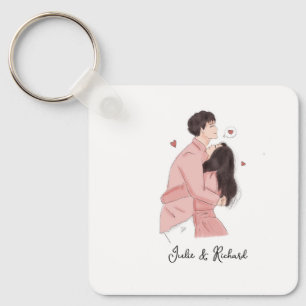Llavero linda pareja