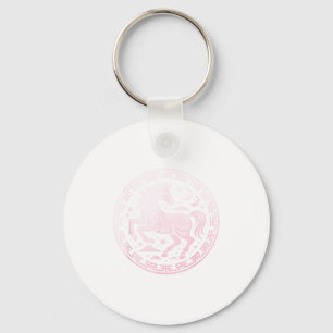 Llavero Lindo 2026 Año del Caballo Lunar Chica Zodiaco Dra
