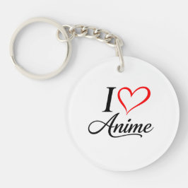 Llavero Lindo, amo el anime