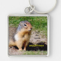 Llavero lindo de Enlightment/Groundhog