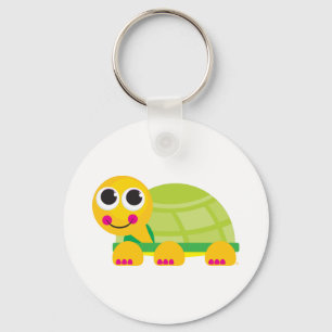 Llavero lindo de la tortuga
