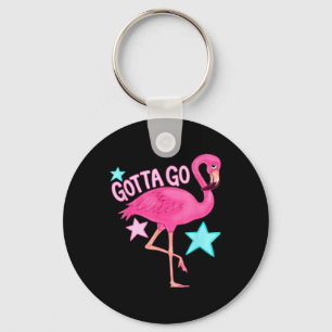 Llavero Lindo Flamingo Divertido Femenino Verano Playa Ten