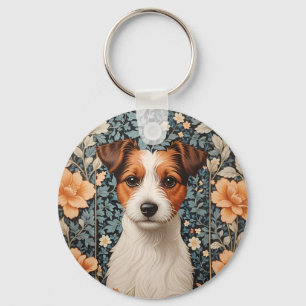 Llavero Lindo Jack Russell Terrier Inspirado en William Mo