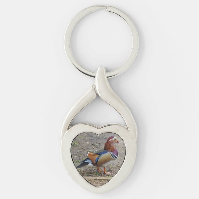 Llavero Lindo Keychain del Corazón de las Aves (Anverso)
