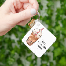 Lindo trabajará por boba Amante divertido del té d